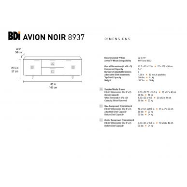 BDI Avion 8937 Noir